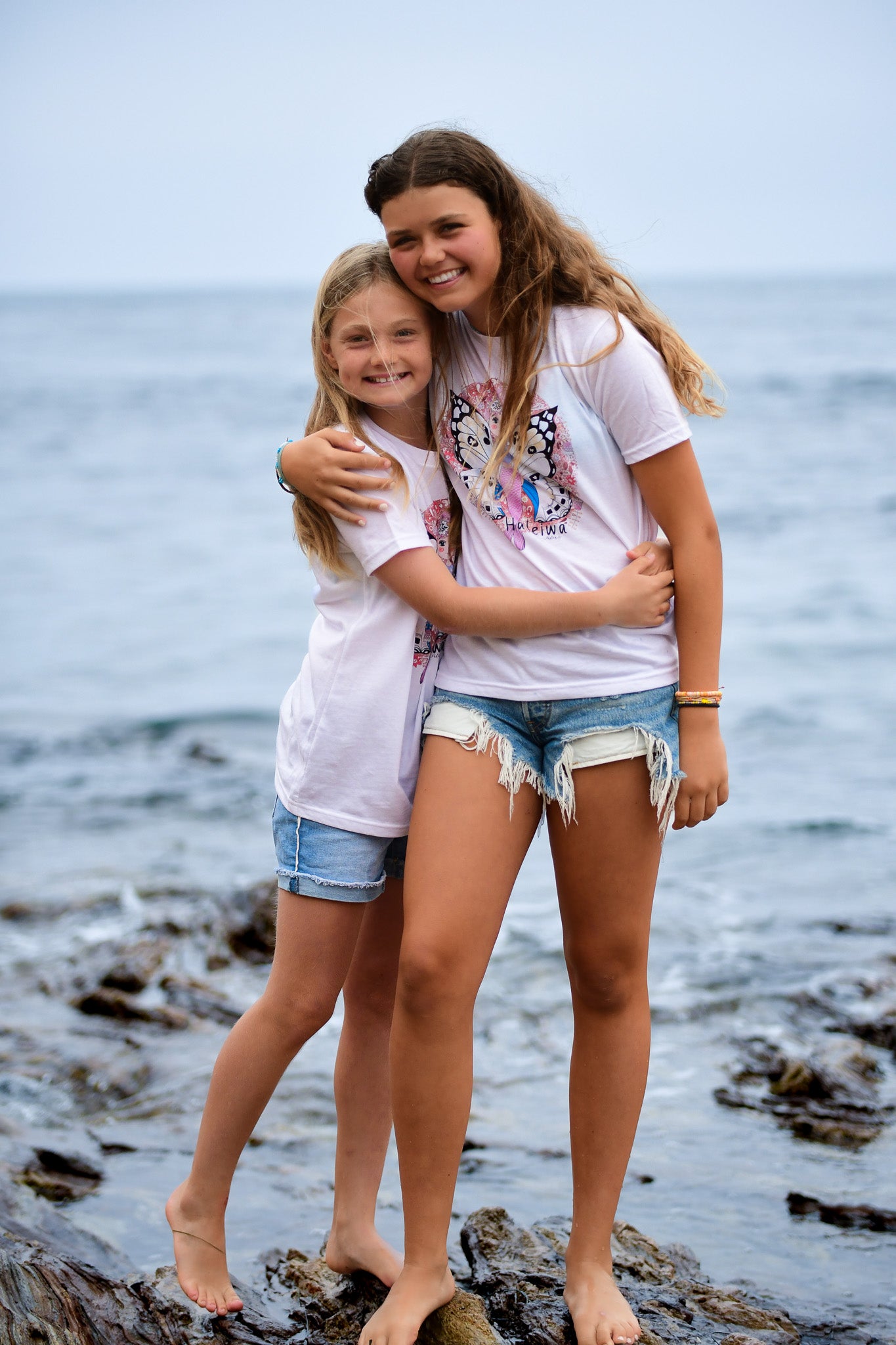 North Shore girls graphic illustrated art shirts for girls