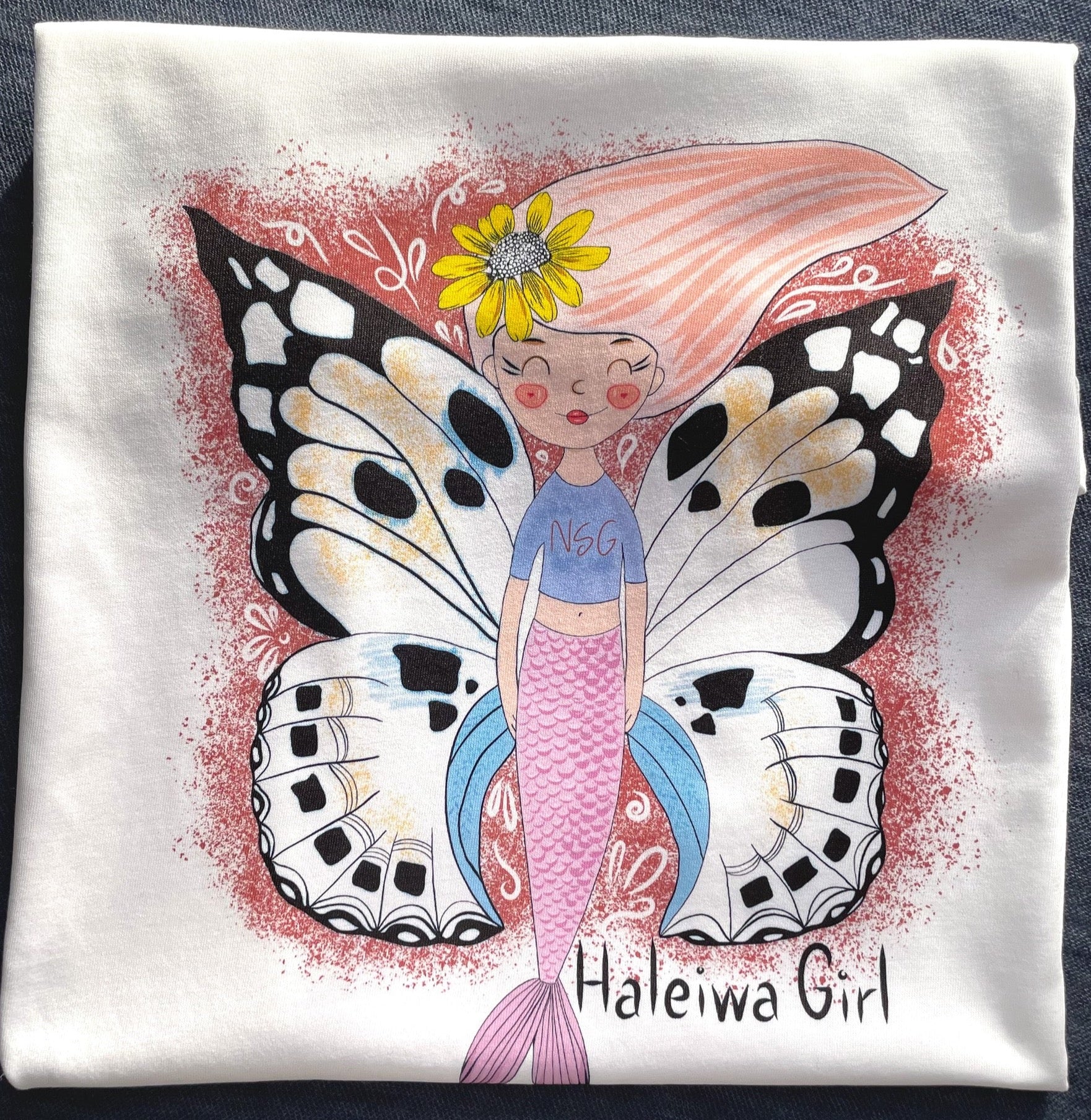 North Shore Girls wearable art tee collection