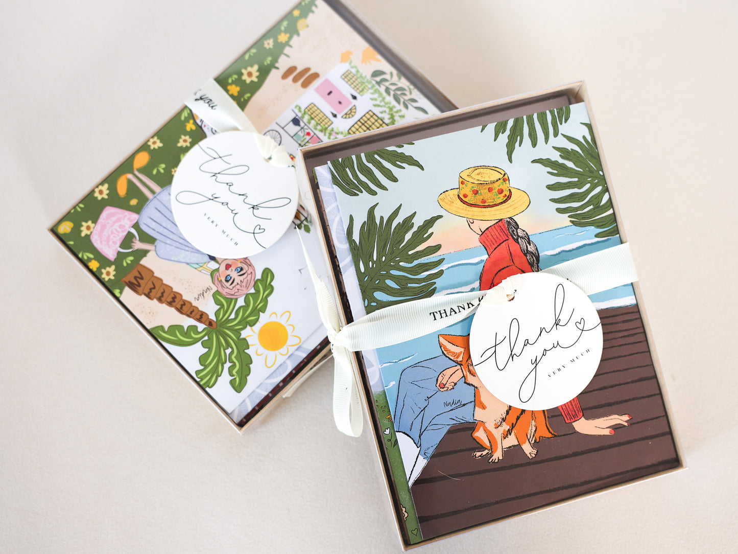 Illustrated Greeting Cards Boxed Set