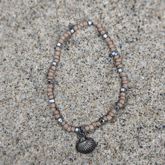 Latte Shore Handmade Anklet Bracelet