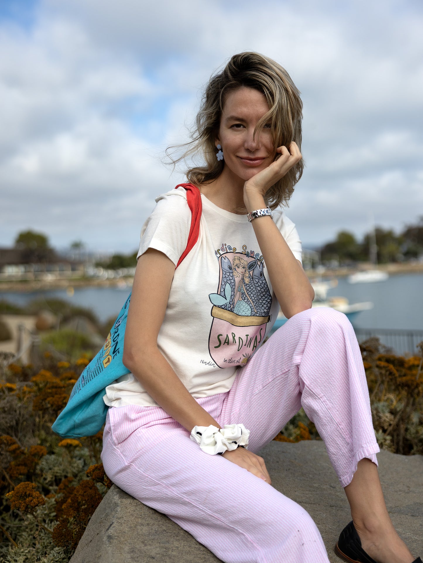 Sardine Snuggle Tee