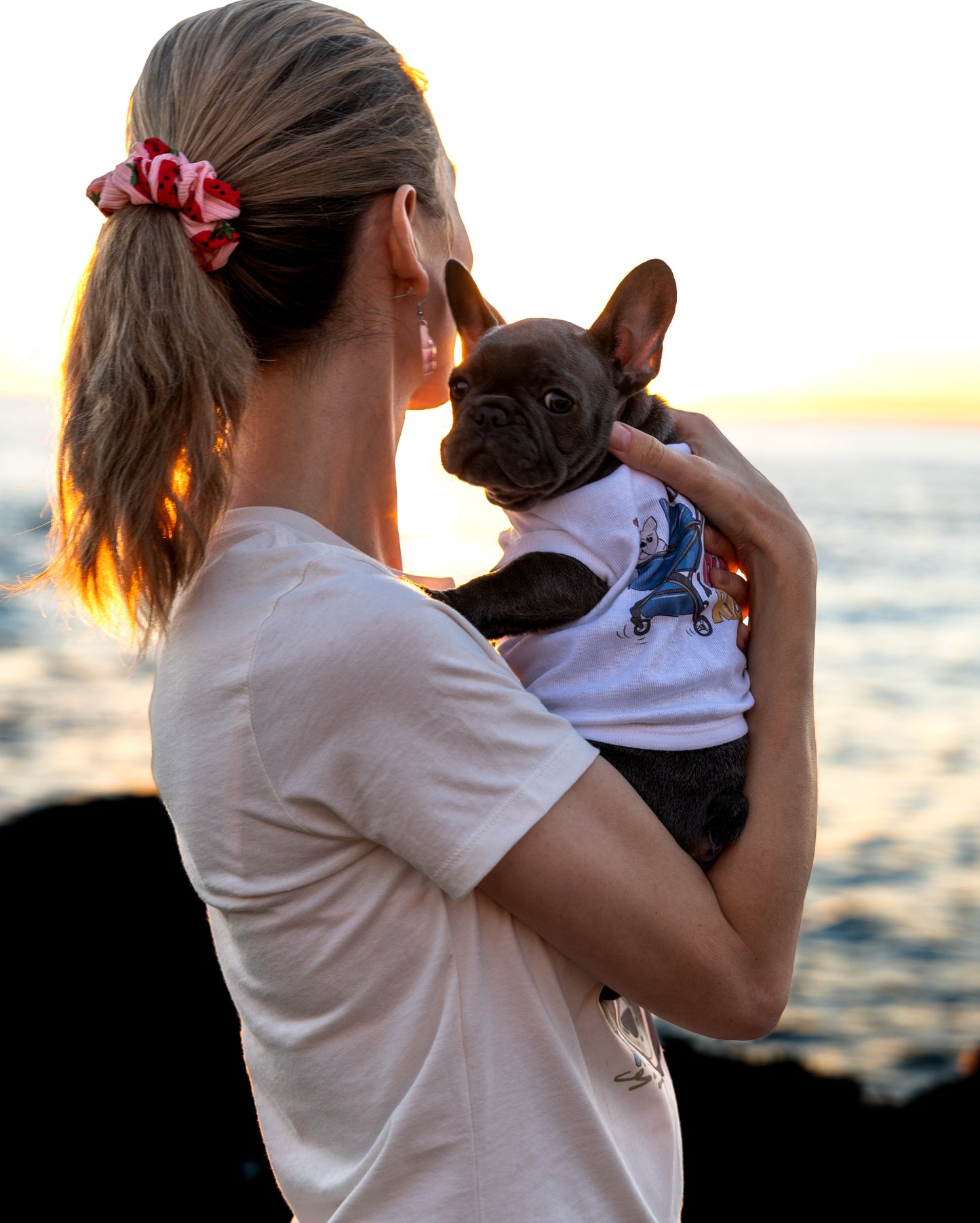 Enjoy Your Ride Hand-Illustrated Artist Designed Dog Tee