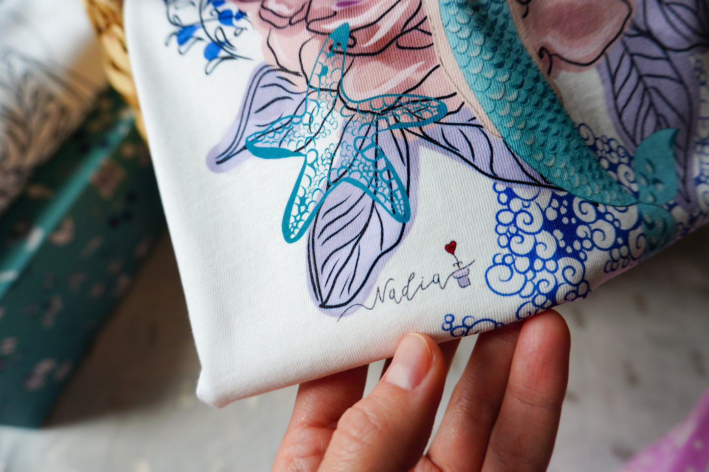 Textile art by Nadia Watts | North Shore Girls brand