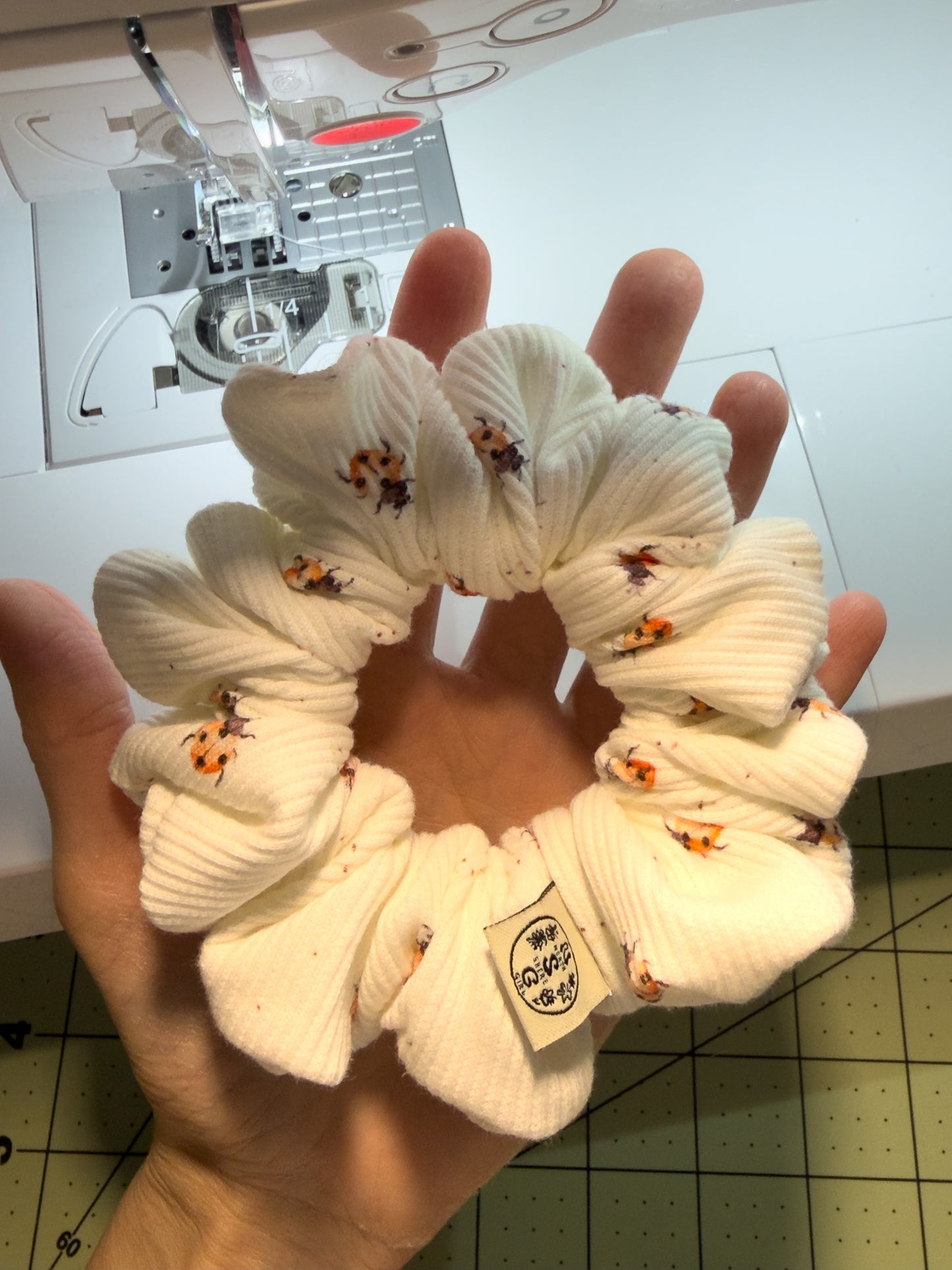 Handmade 90s Retro Comfort Scrunchie Coastal Hair Accessory