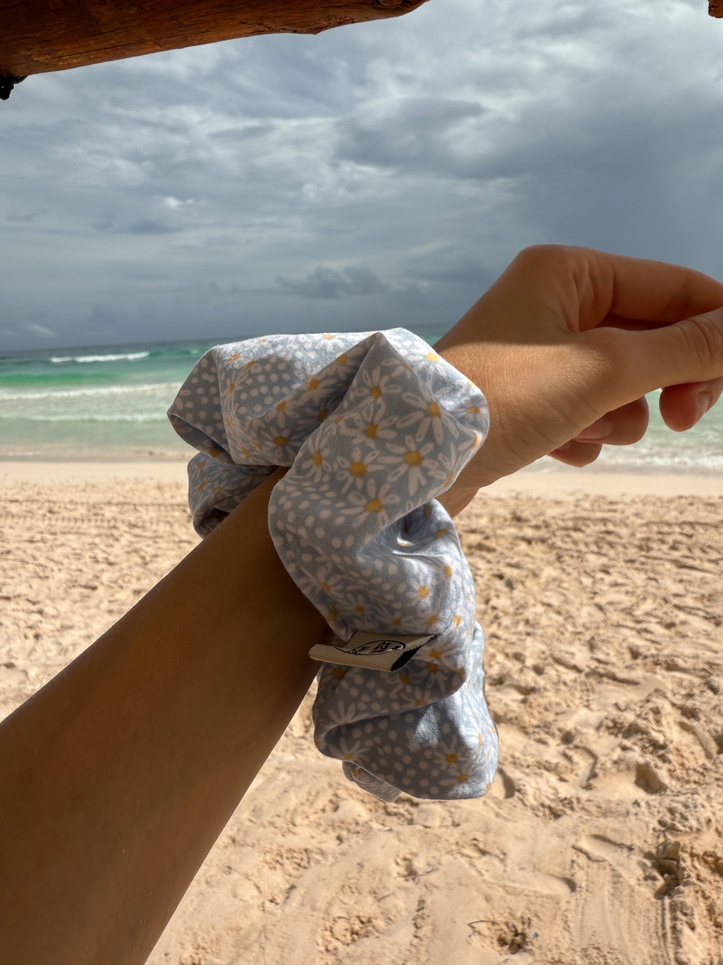 North Shore Girls Handmade Floral Scrunchie