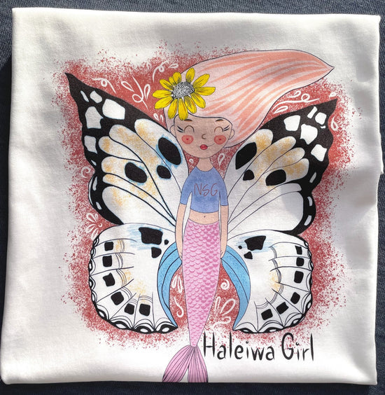 Load image into Gallery viewer, North Shore Girls wearable art tee collection
